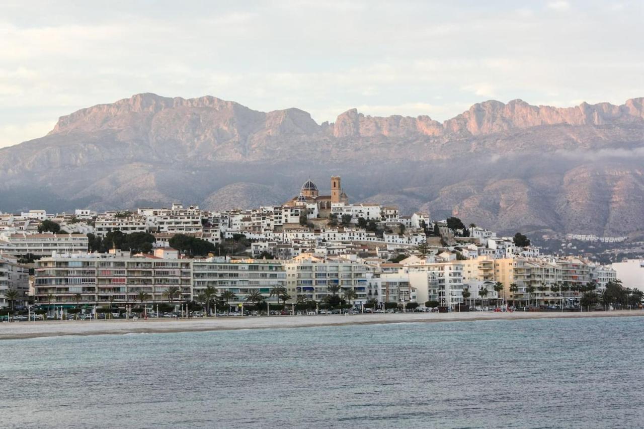Escapada Romantica En Atico Frente Al Mar Con Piscina Διαμέρισμα Αλτέα Εξωτερικό φωτογραφία